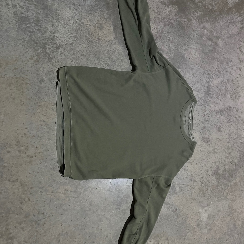 Aerie green oversized sweatshirt